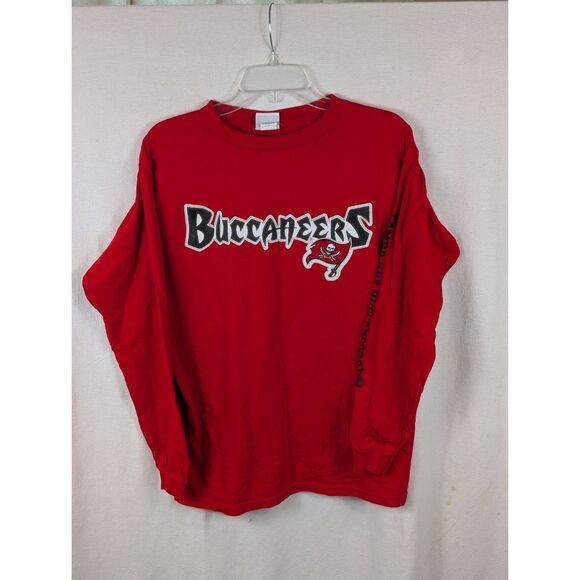 NFL Other - Y2K NFL Tampa Bay Buccaneers Embroidered Long Sleeve T-Shirt Men's Size Medium